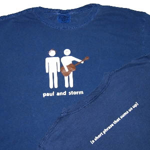 New Paul and Storm t-shirt